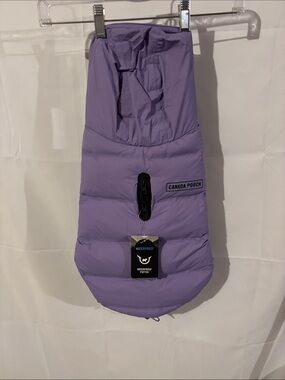 Canada Pooch Lavender Waterproof Puffer Dog Coat
